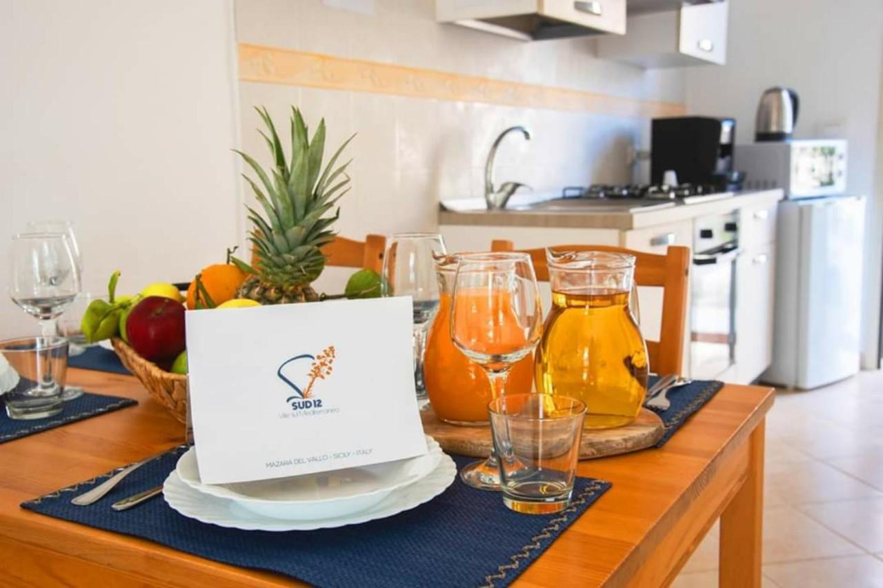 Sud 12 - Ville Sul Mediterraneo Apart Hotel マツァーラ・デル・ヴァッロ エクステリア 写真